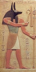 Dio Anubis associato allo sciacallo Dio Anubis associato allo sciacallo