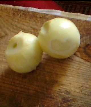 Fegatini di pollo: cipolle