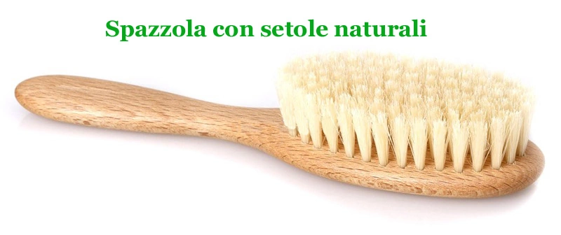 Spazzola in setole naturali