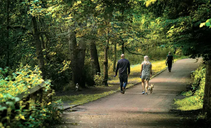 Passeggiata all'aria aperta