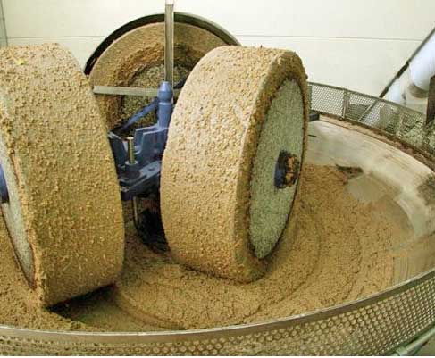Molazza per estrazione olio d'oliva