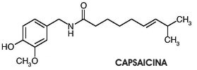 Formula della capsaicina