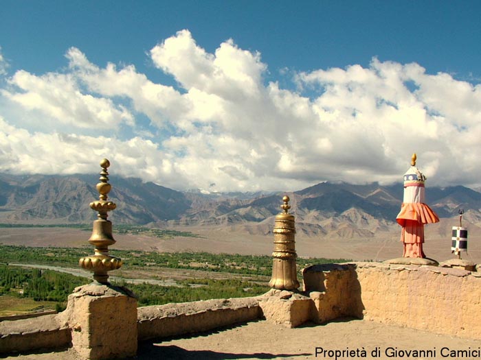 Gompa di Thiksey, distretto di Leh, regione di Ladakh in India