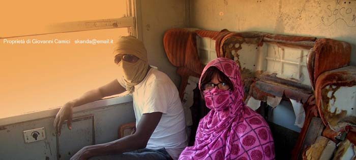 Mauritania: viaggio in Africa - Nouadhibou, treno della Snim per Zouérat