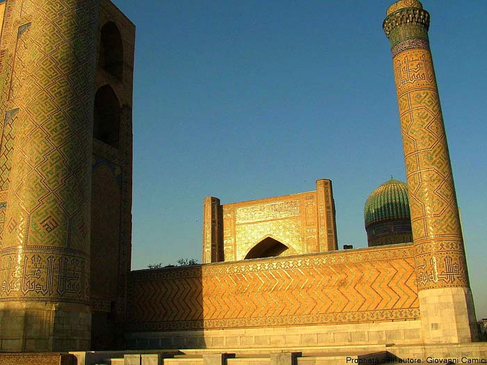 Uzbekistan, Samarcanda, Moschea  Bibi-Khanym 