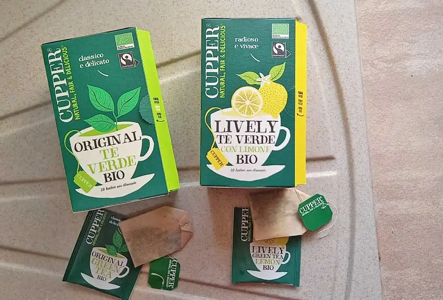 Tè verde biologico Cupper